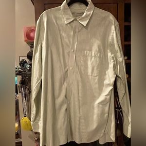 Banana Republic casual dress shirt XL green